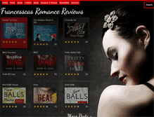 Tablet Screenshot of francesscas-romance-reviews.com